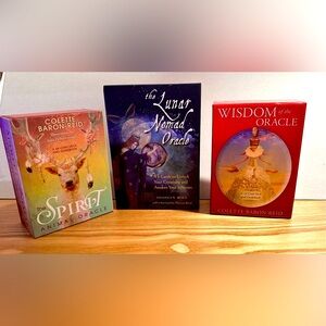 3 ORACLE DECKS, Used Once, Excellent Condition!!